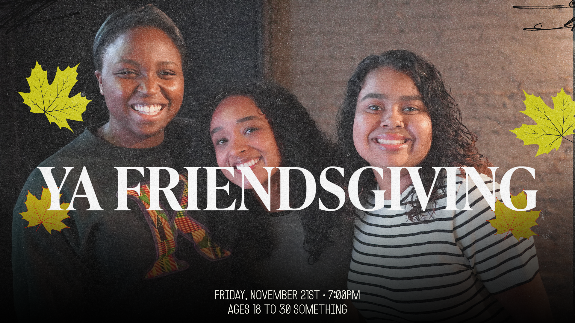 11.21 - YA Friendsgiving